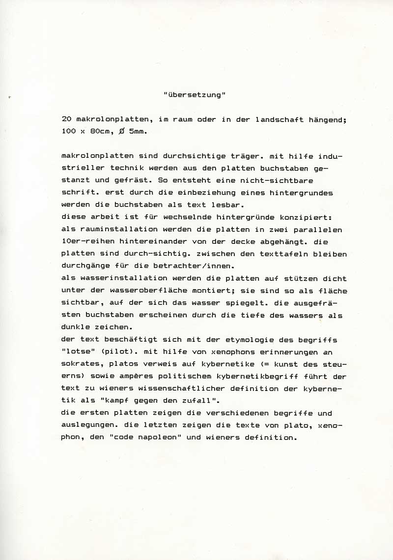 Kryptische Konzepte: Übersetzung 1