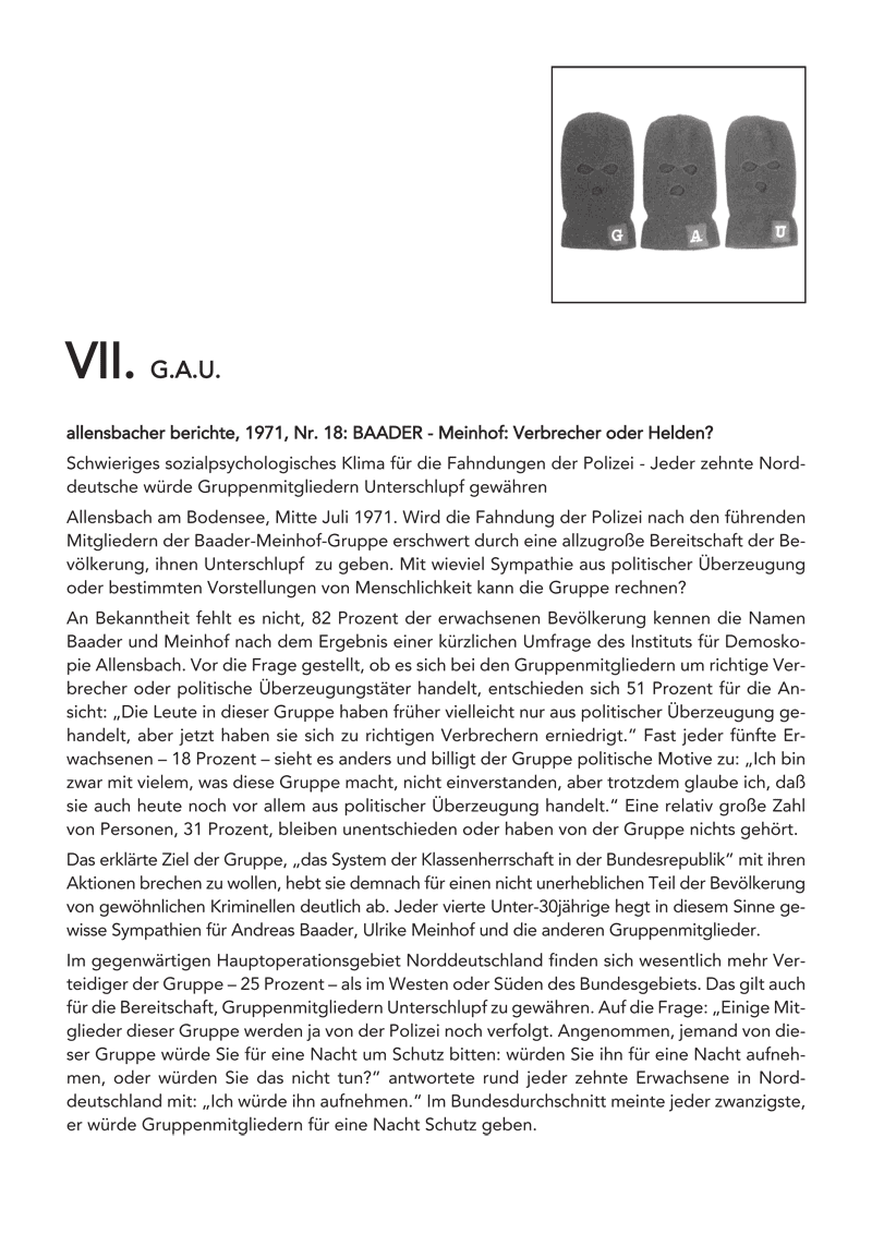 Kryptische Konzepte: Es ist mir schon wieder misslungen – Kunstwerke zum Thema RAF