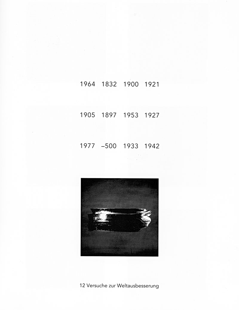 Kryptische Konzepte: Weltausbesserung