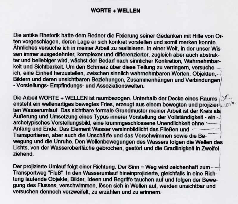 Kryptische Konzepte: Worte und Wellen